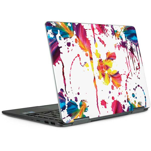 Chromatic Splatter White Notebook 9 Pro 13in (2017) Skin
